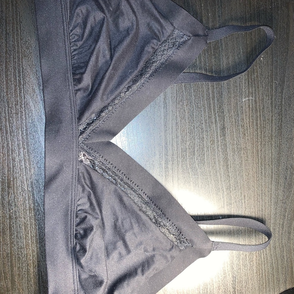 Victoria’s Secret black triangle bralette